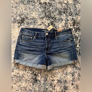 American Eagle Outfitters boy midi denim shirt size 16